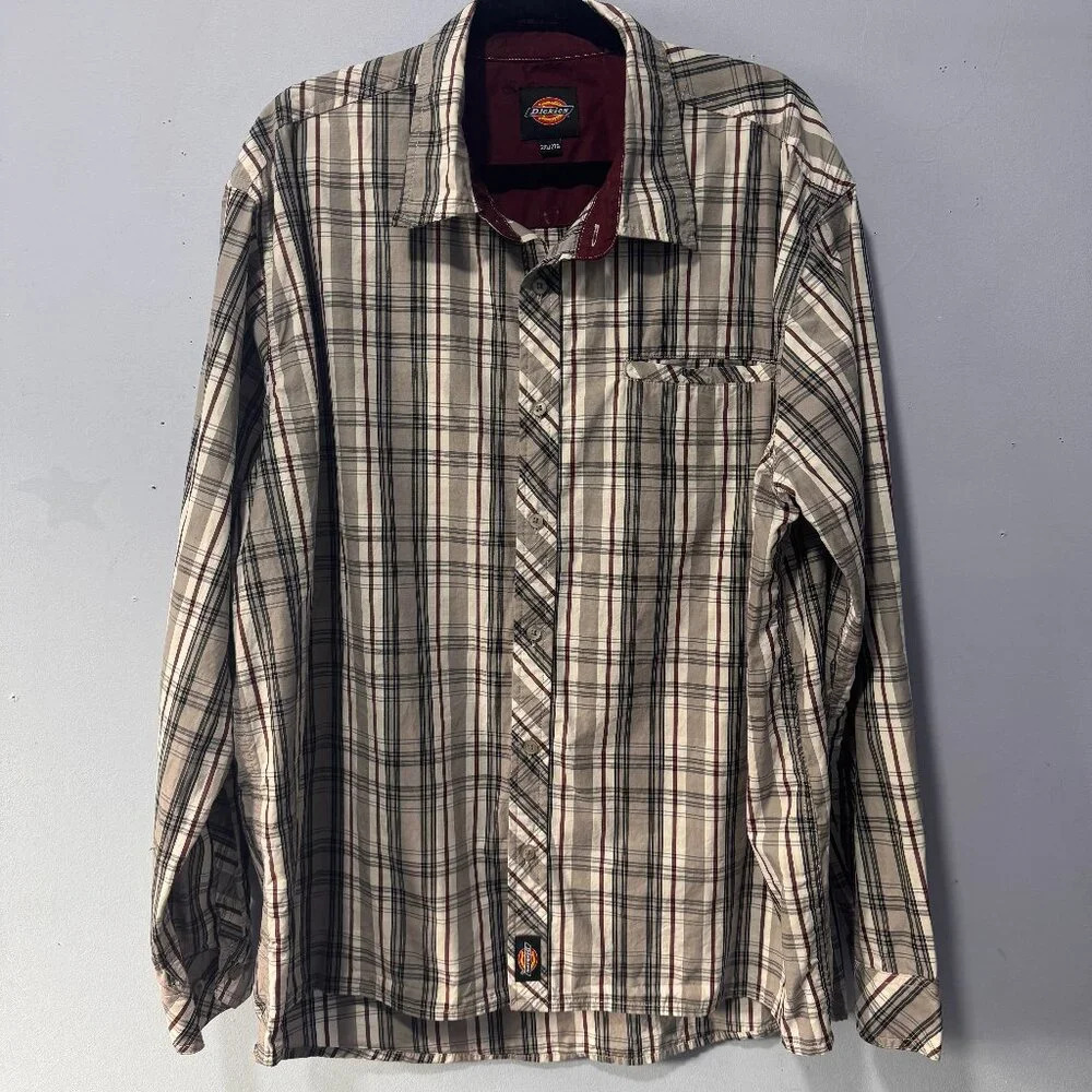 Dickies‎ size  2XL mens plaid shirt